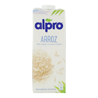 Pack 8 uds Bebida de Arroz Alpro 1 Litro