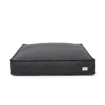 Cafide Cama De Material Reciclado Para Perro Con Tejido Basic Antracita. Modelo Cuadra.