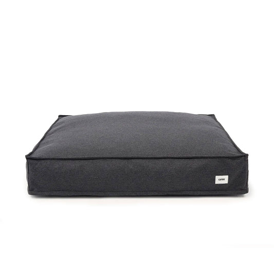 Cafide Cama De Material Reciclado Para Perro Con Tejido Basic Antracita. Modelo Cuadra._0