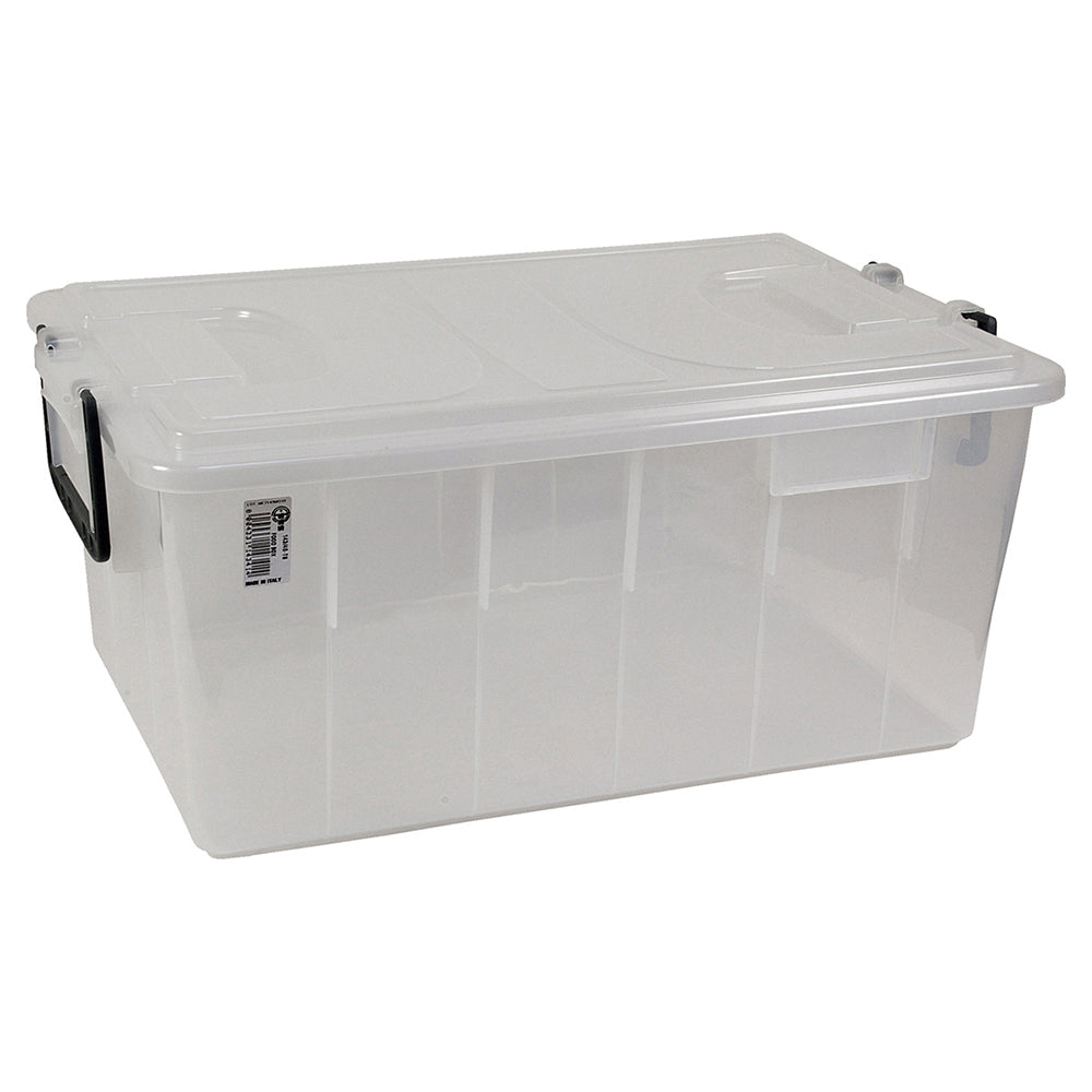 Barreño Alimentario Con Tapa - 60 L - 58x38x38 Cm_0