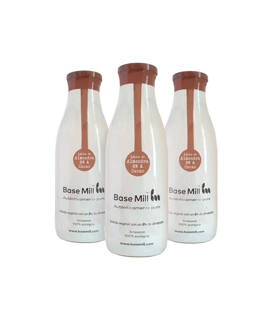 Pack X3 Leche Almendra 8% & Cacao Eco 750ml (x3).