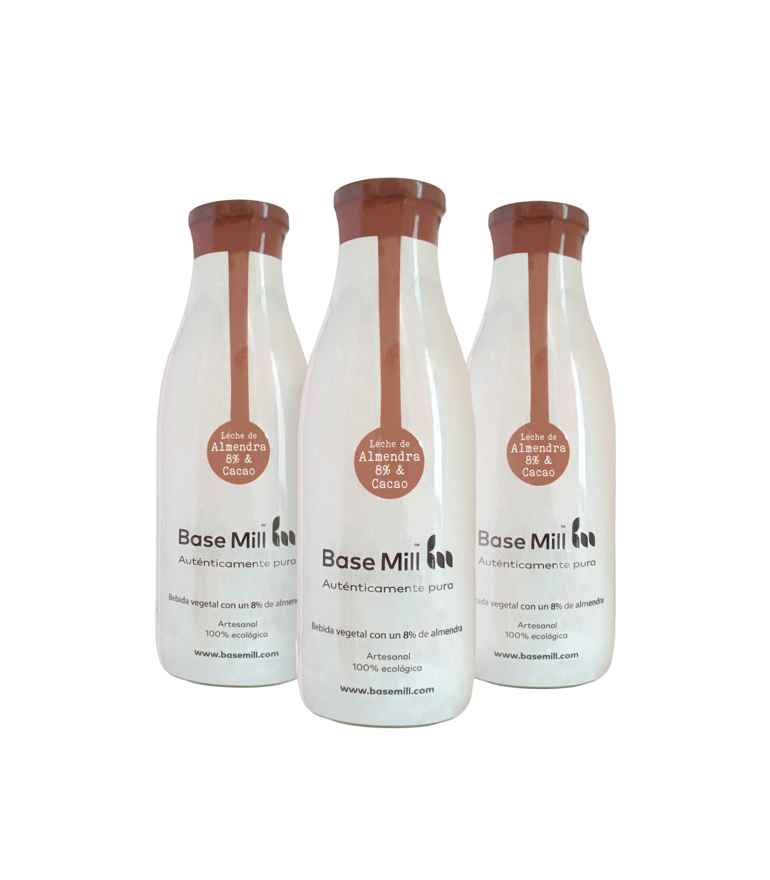 Pack X3 Leche Almendra 8% & Cacao Eco 750ml (x3)._0