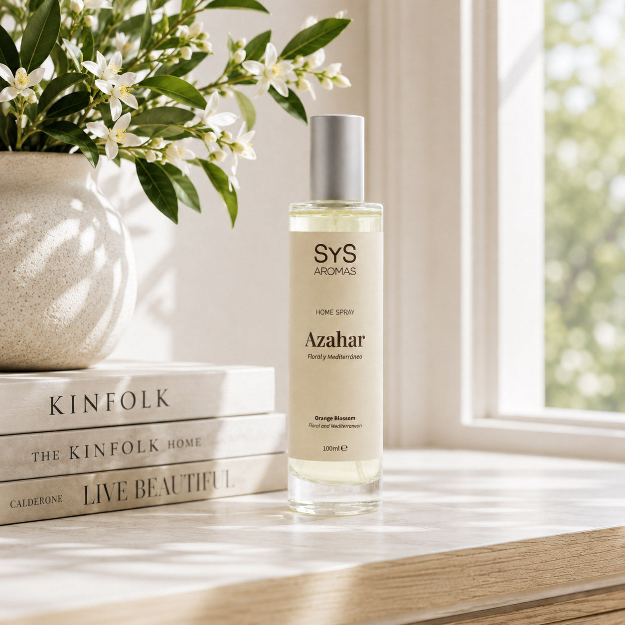 Ambientador Pulverizador Azahar Origins SYS Aromas 100 ml | Aroma Floral Mediterráneo | Relajante_2