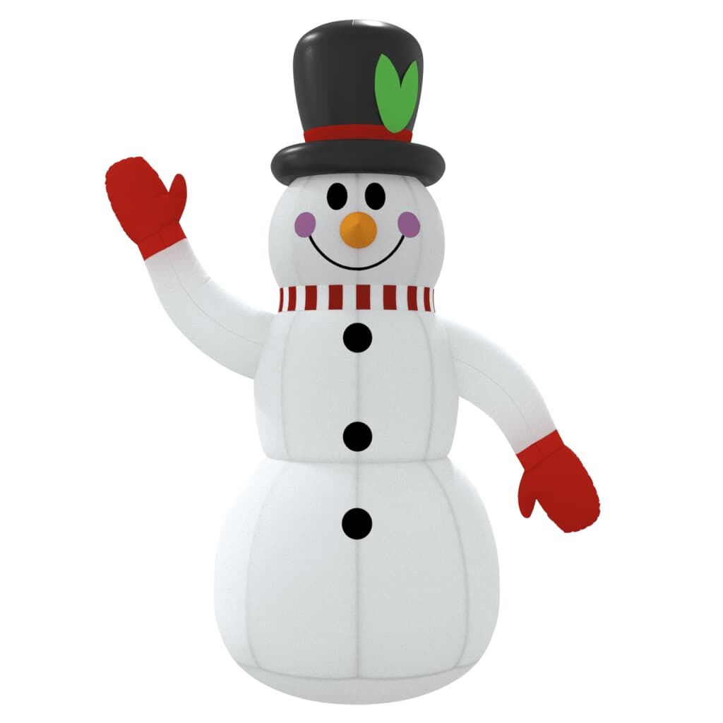 Vidaxl Muñeco De Nieve Inflable Con Leds 300 Cm_3