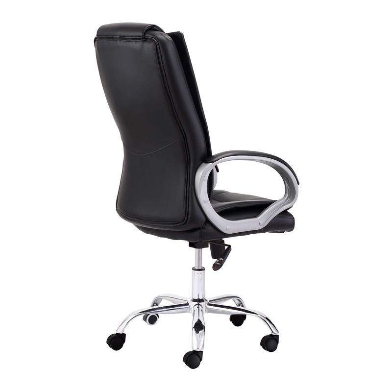 Silla De Oficina Atlas Tapizado, Negro, 68 X 114–122 X 64_2
