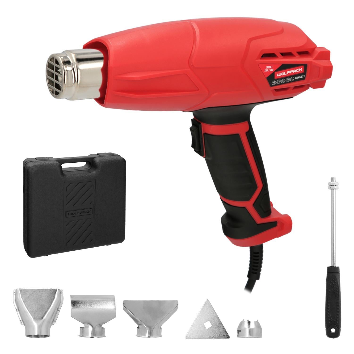 Pistola Aire Caliente 2000 Watt. 2 Potencias Con  Accesorios. Decapador, Pistola Decapar Aire Caliente_0