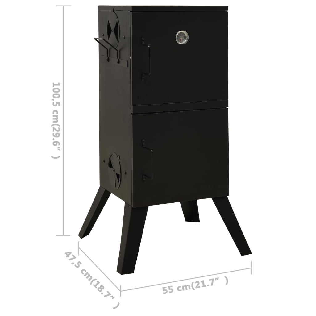Horno Ahumador Acero 55x47,5x100,5 Cm / Vetonek_4