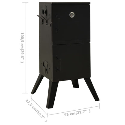 Horno Ahumador Acero 55x47,5x100,5 Cm / Vetonek_4