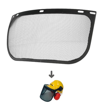 Recambio Protector Facial Para Casco Con Visera, Protector Facial De Rejilla Y Protector Auditivo Maurer Modelo 99790