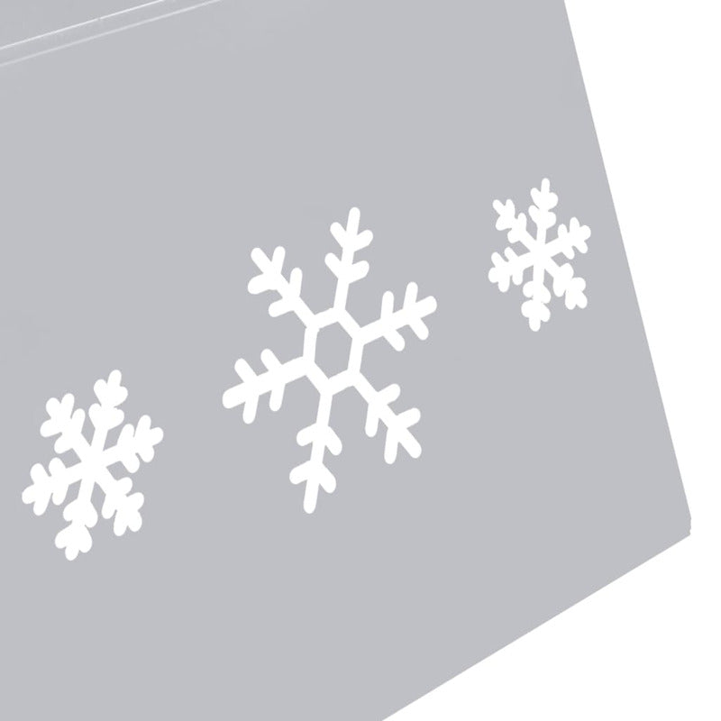 Vidaxl Falda Del Árbol De Navidad Plateada Y Blanca Ø68x25 Cm_5