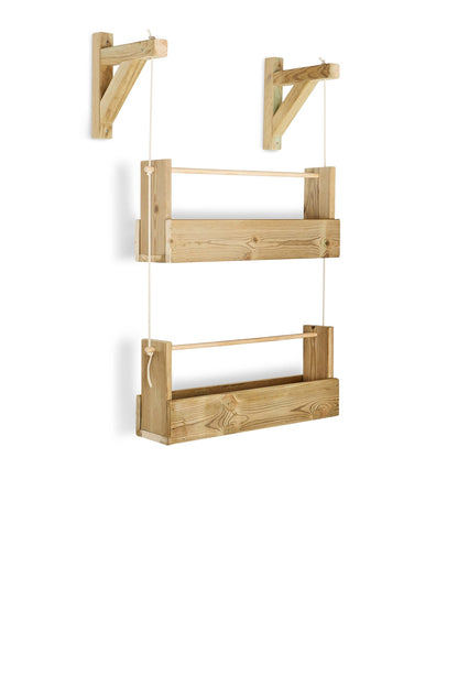 Jardinera vertical Big Woody 2 Bandejas Hortalia