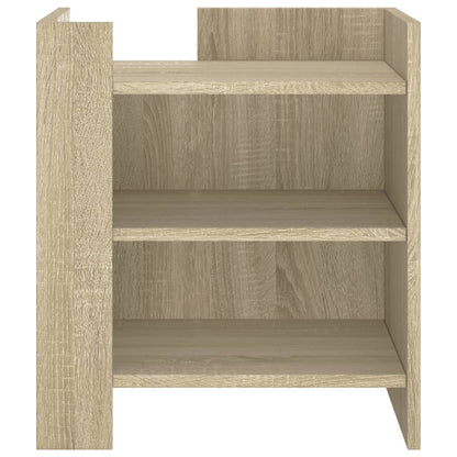 Mesita De Noche Madera De Ingeniería Roble Sonoma 45x50x50 Cm_2
