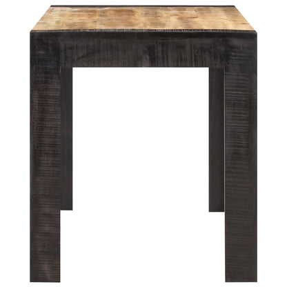 Mesa De Comedor Madera Maciza De Mango En Bruto 140x70x76 Cm_1