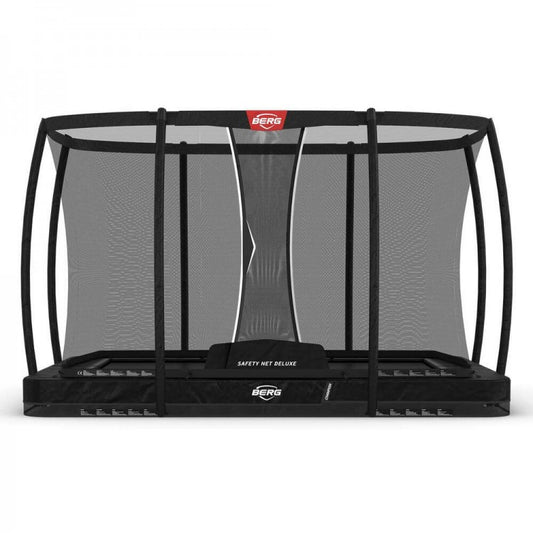 Cama Elastica Berg Inground Ultim Champion 330 + Red Deluxe Negro._0