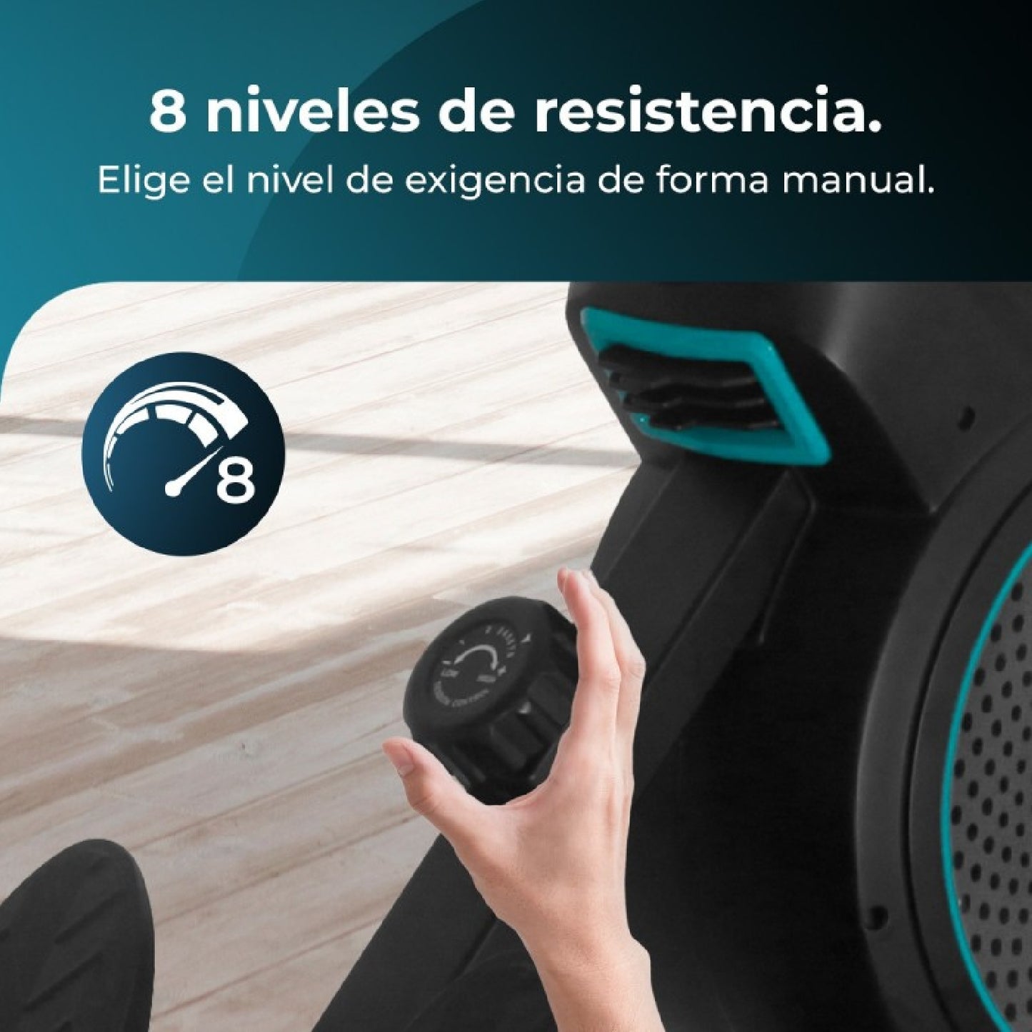 Cecotec Remos De Aire Drumfit Rower Eolo Magno Cecotec_2