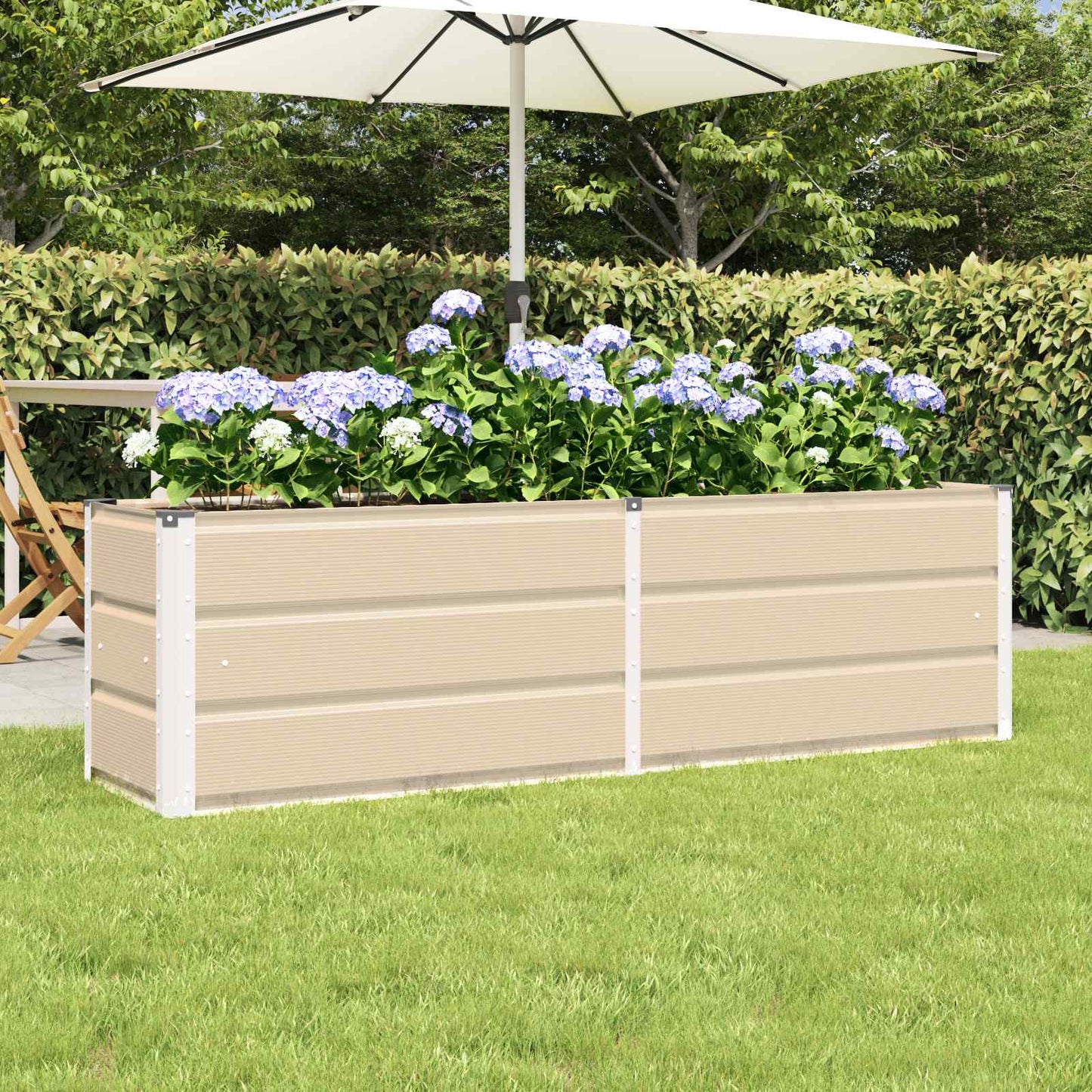 Jardinera Marfil 160 X 40 X 45 Cm Acero_1