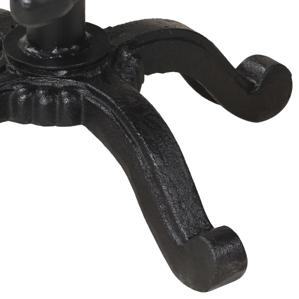 Taburete De Cocina Hierro Fundido Negro_4