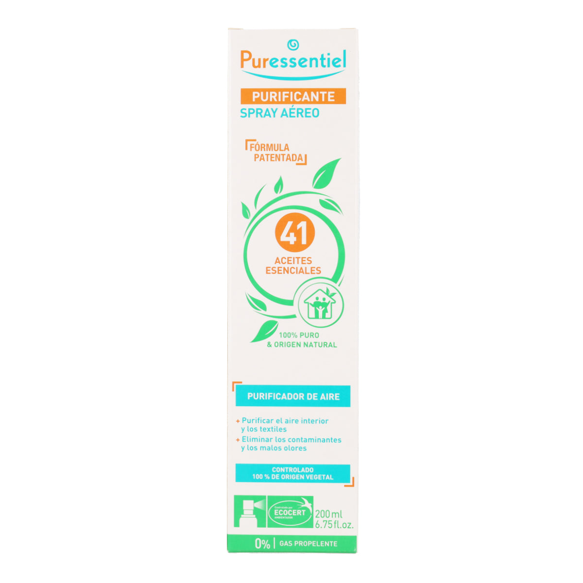 Spray aereo purificante 41 aceites esenciales 200 ml