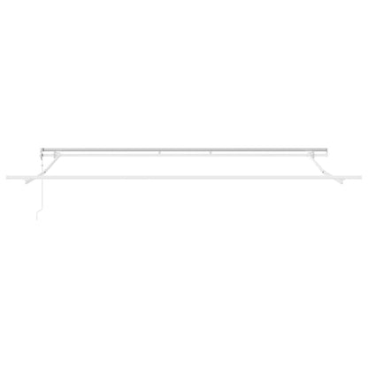Toldo Retráctil Automático Gris Antracita Y Blanco 400x300 Cm_5