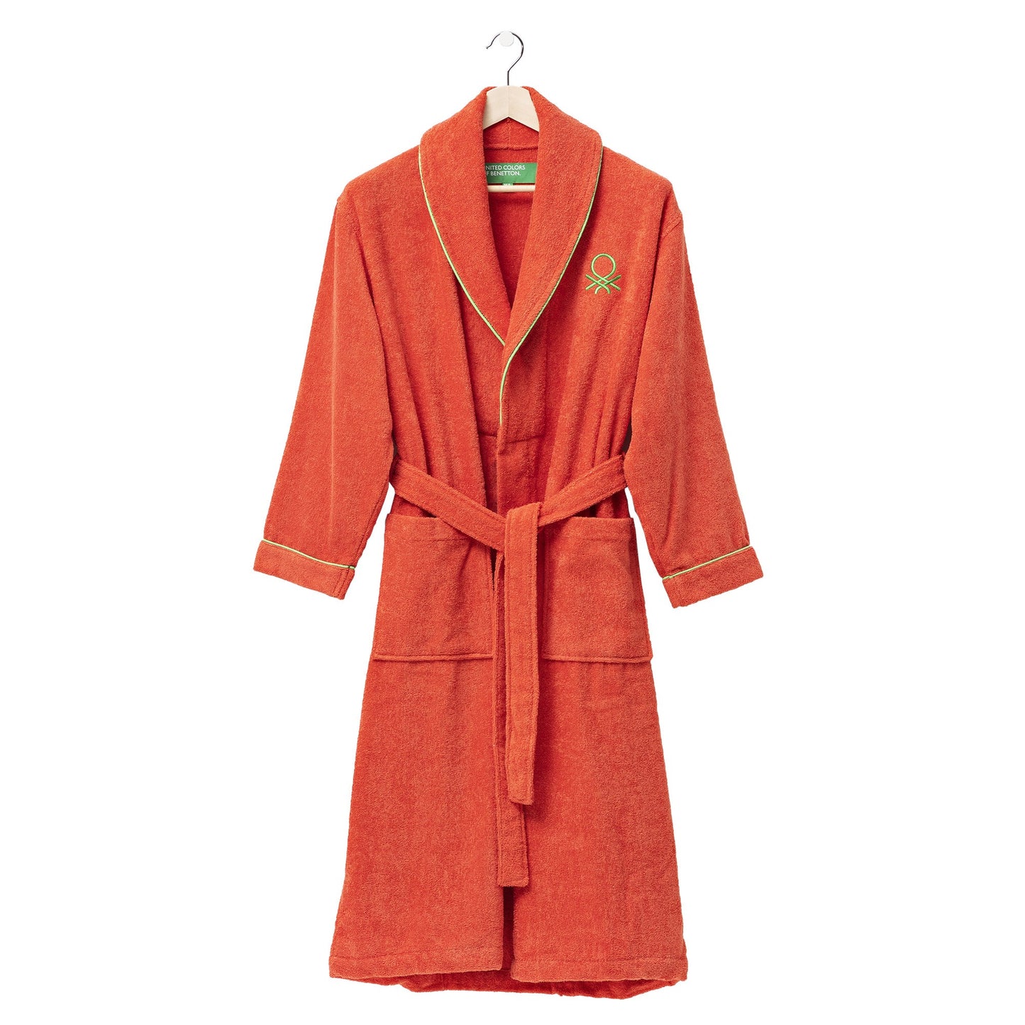 Albornoz L/xl 360gsm 100% Algodón Rojo Rainbow_2