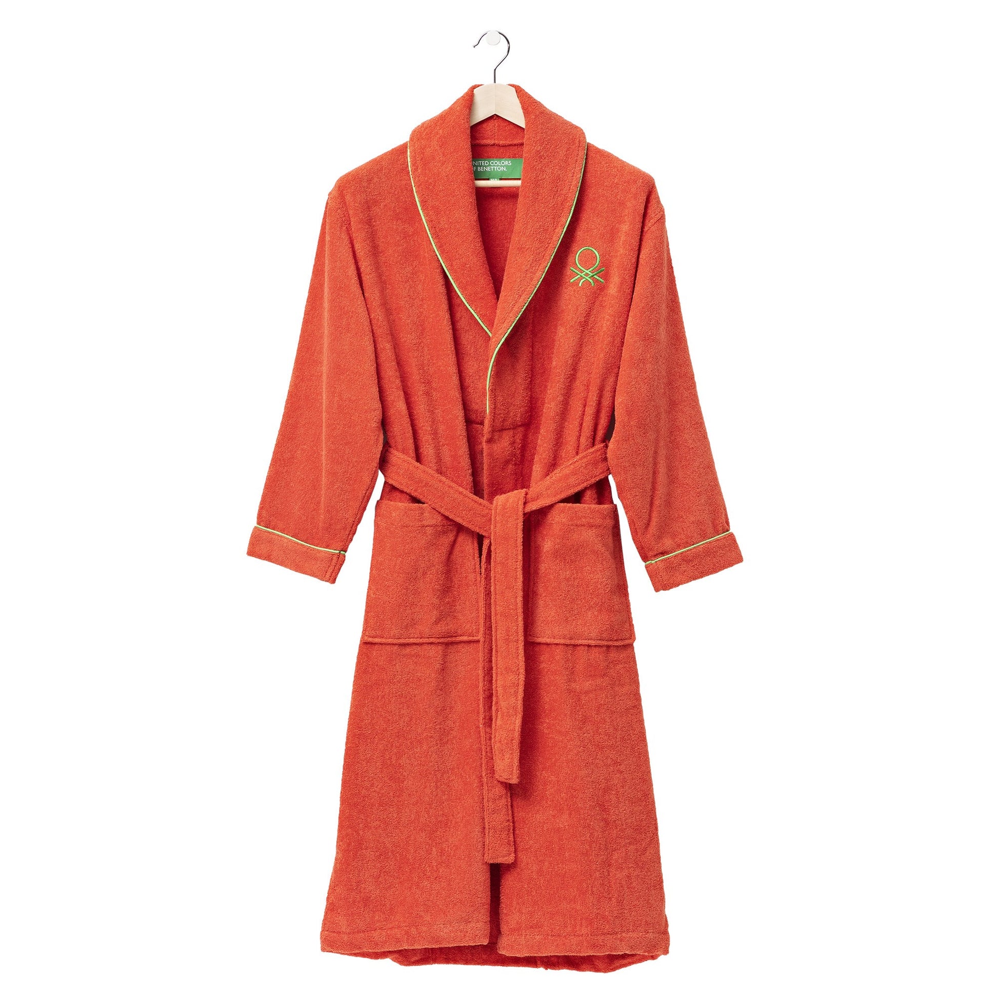 Albornoz L/xl 360gsm 100% Algodón Rojo Rainbow_2