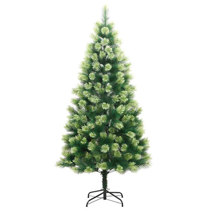 Vidaxl Árbol De Navidad Artificial Con Bisagras 300 Led Y Bolas 180 Cm_4