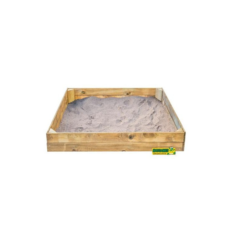 Arenero De Madera Masgames Basic M Con Cubierta De Lona._0