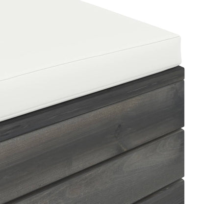 Vidaxl Muebles De Palets De Jardín 12 Pzas Cojines Madera Maciza Pino_4