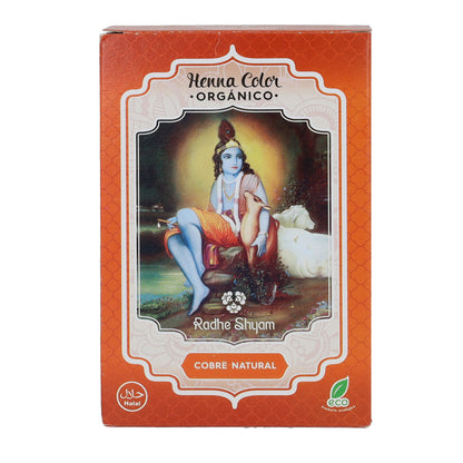Henna polvo cobre, Radhe Shyam, 100 g