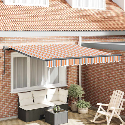 Toldo Retráctil Multicolor 300 X 250 Cm Poliéster Y Aluminio_1