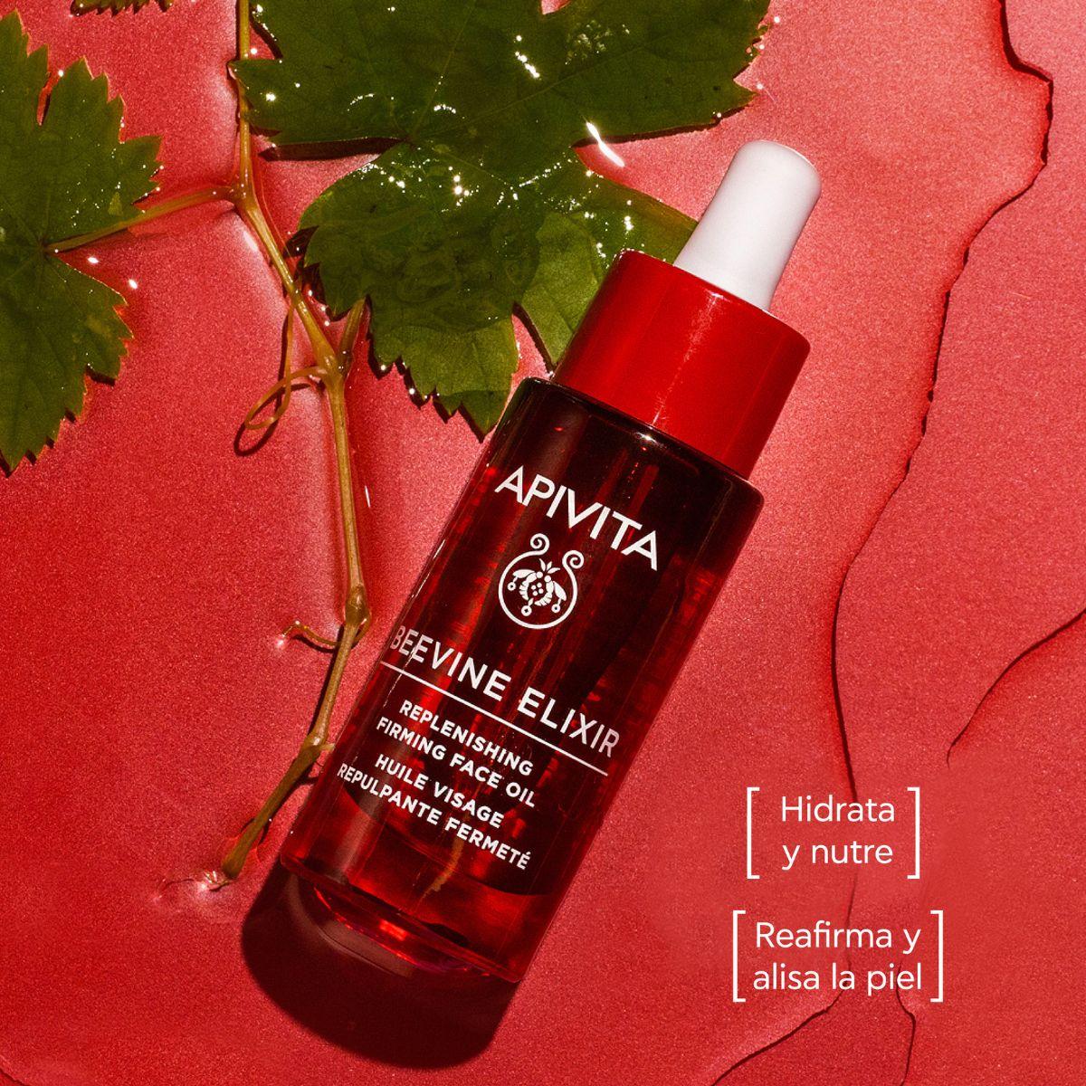 Aceite facial firmeza & reparación BEEVINE ELIXIR, APIVITA 30 ml