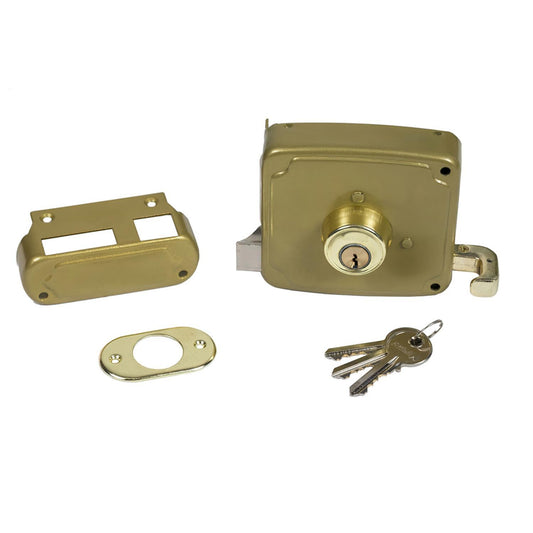 Cerradura S7 / 4125 100hb Izquierda Cilindro 50 Mm. Sobreponer