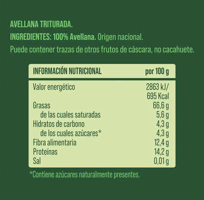 Pack 100% avellana crujiente nacional 4 uds The Nut Club 1080g_1