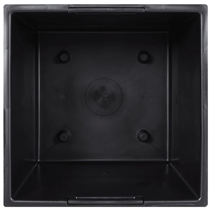 Vidaxl Macetero Con Interior Extraíble Pp Ratán Marrón 21/32 L_4