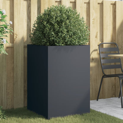 Jardinera Acero Gris Antracita 52x48x75 Cm_1