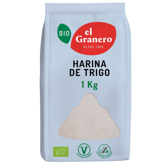 Harina de Trigo bio El Granero 1Kg