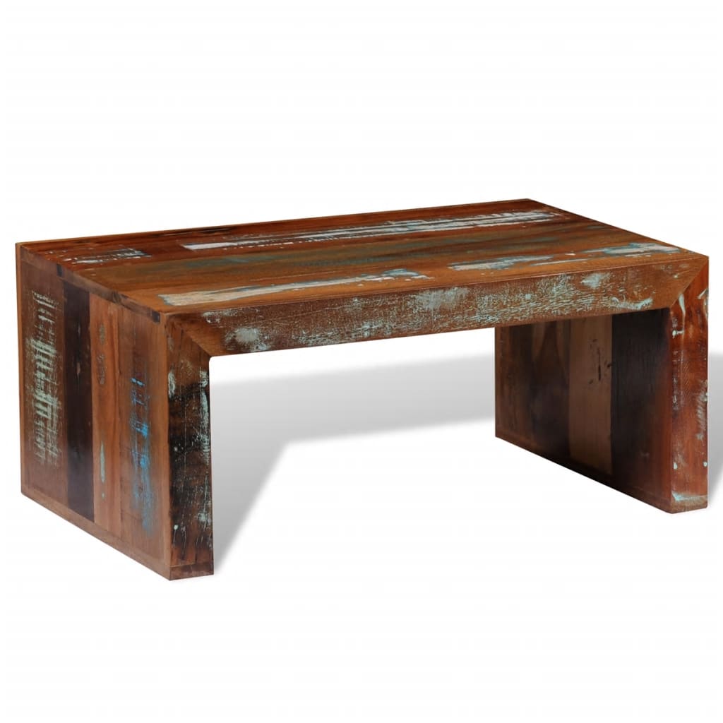 Mesa De Centro Madera Reciclada._3