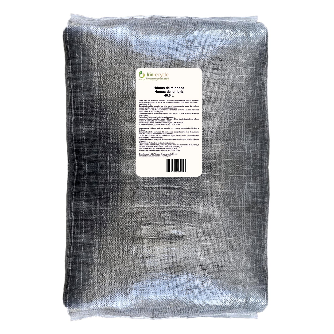 Vermicompost Humus De Lombriz - 12 Sacos De 40 L En Palé_0