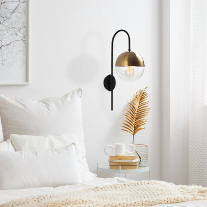 Aplique De Pared, Metal , Negro vintage, 20x31x57, Casquillo E 27 Max 40 W_5