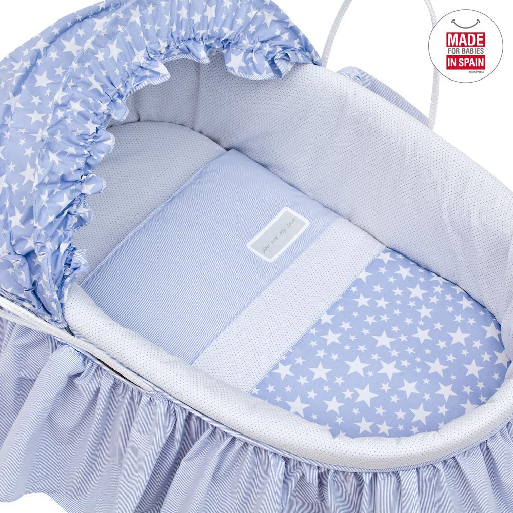 Cuna Capazo con capota BE en varios colores Beige