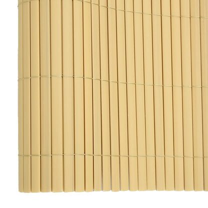 Valla De Jardín Doble Cara Amarilla 110x400 Cm / Vetonek_2