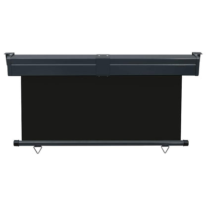 Vidaxl Toldo Lateral De Balcón Negro 145x250 Cm_3