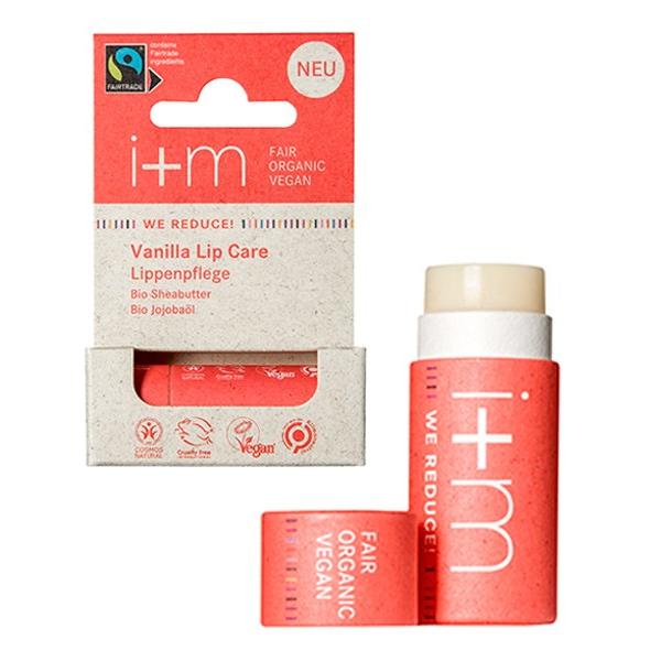 Bálsamo labial de Vainilla: hidratante y nutritivo I+M 5 g
