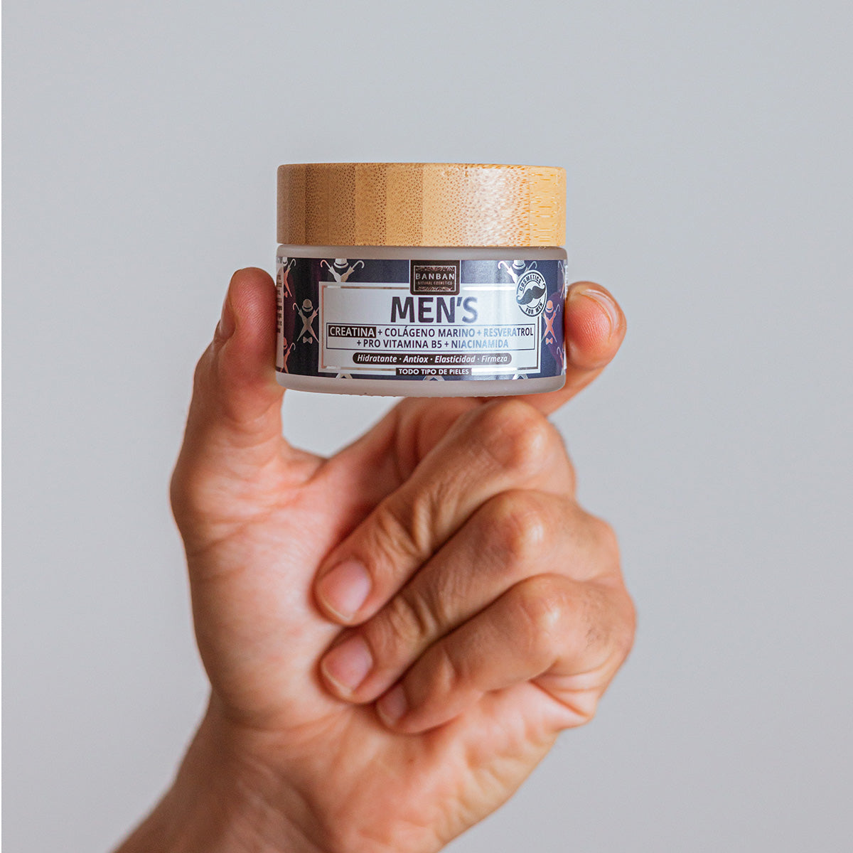 Crema Facial Men’s Creatina 50ml Banban_1