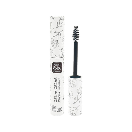 Gel Cejas 01 Transparente Formentera Con Extracto de Magnolia, NaturaBio Cosmetics, 5 ml