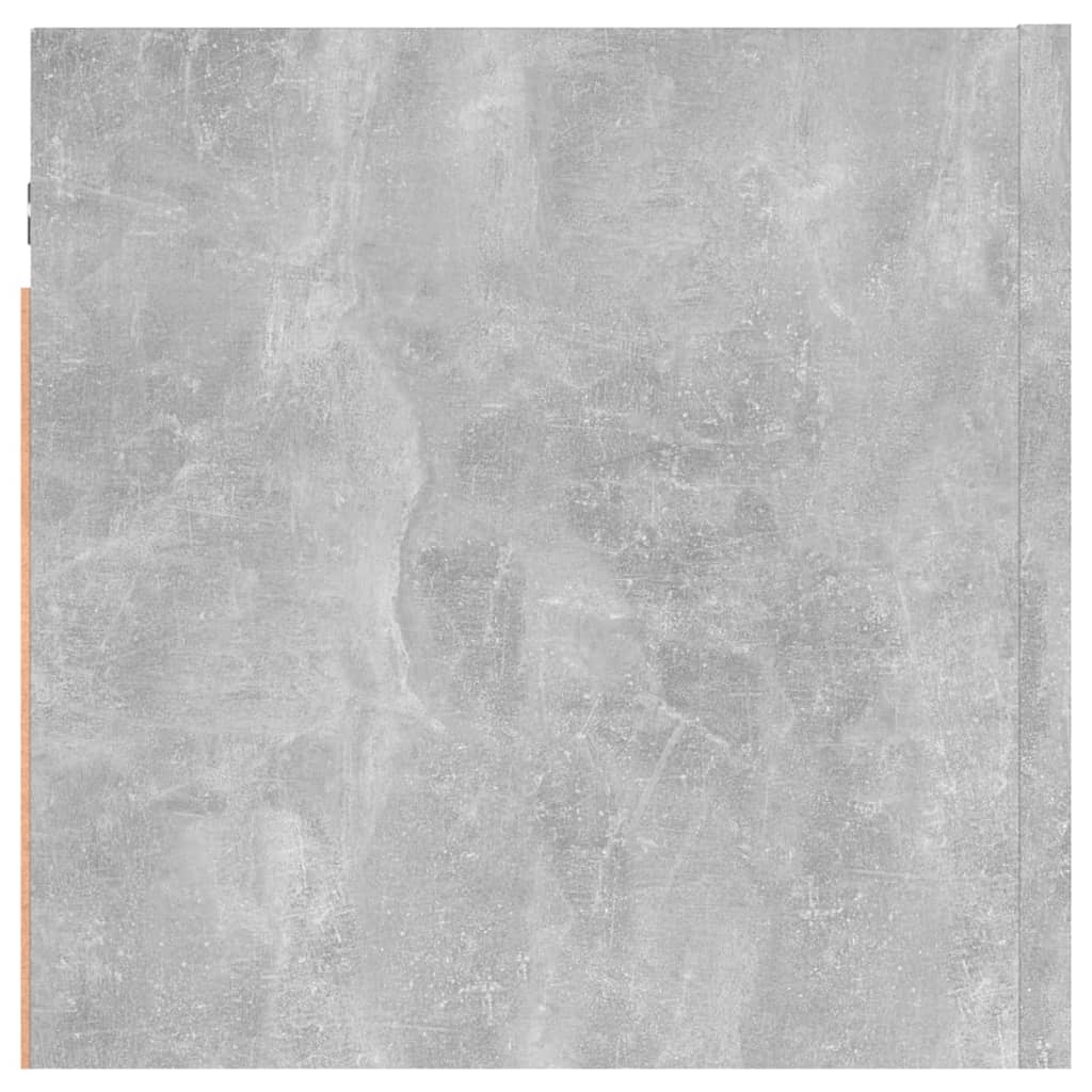 Mesita De Noche Madera De Ingeniería Gris Hormigón 30,5x30x30cm_4