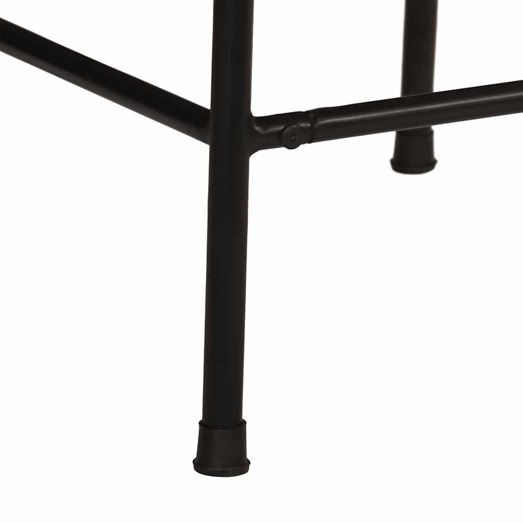 Taburetes De Barra 2 Uds 46x35,5x80 Cm Madera Maciza De Mango_5