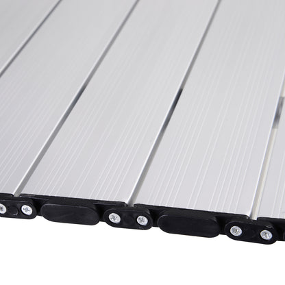 Outsunny Mesa De Picnic Plegable Con Altura Regulable De Aluminio Con Bolsa 30_3