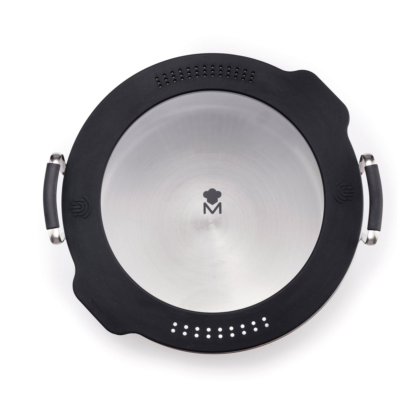 Cacerola 28cm Acero Inox Inducción C/tapa