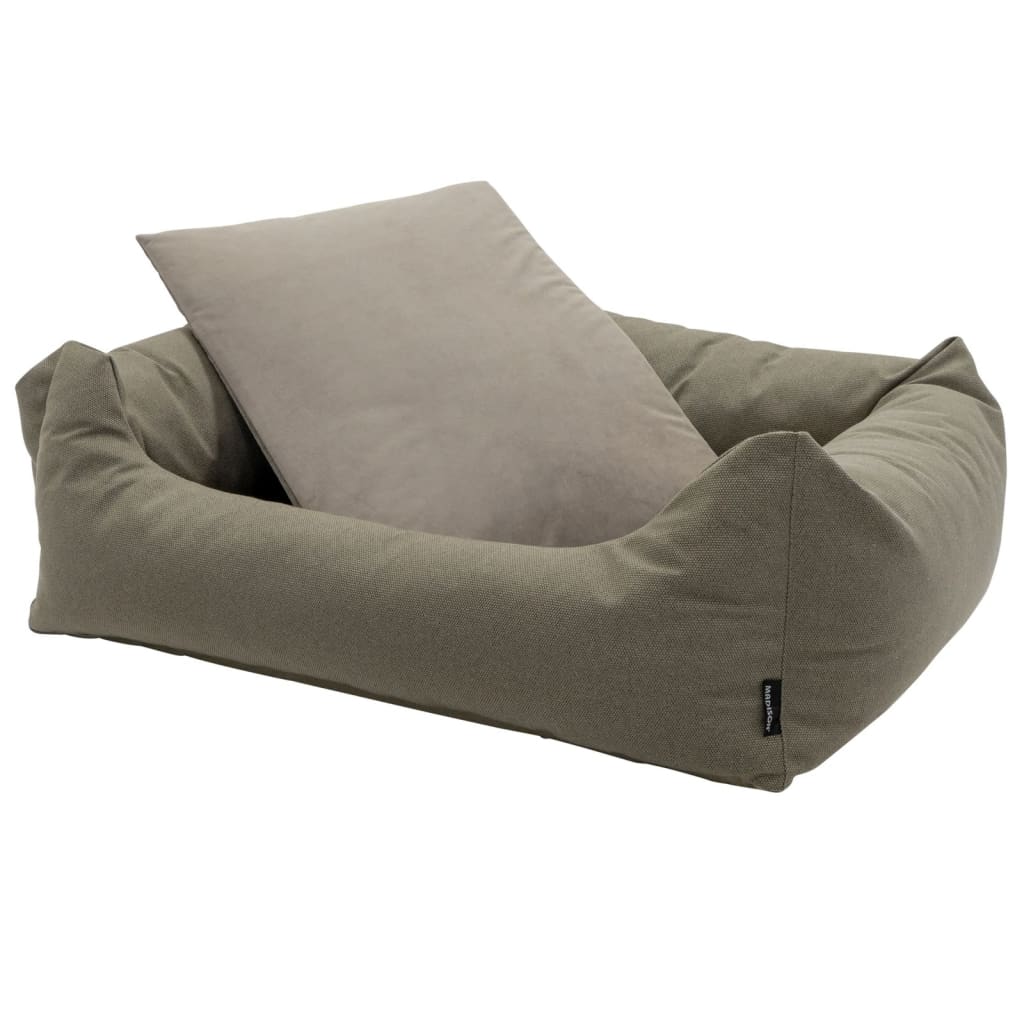 Madison Cama De Exterior Para Perros Manchester Gris Taupe 100x80x25cm / Vetonek_0